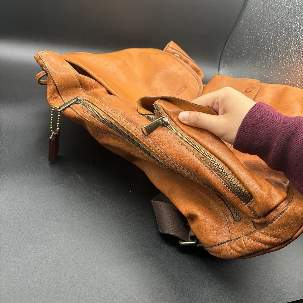 TUMI 35th Anniversary Limited‎ Backpack Sienna Brown Pre-owned Leather Bag